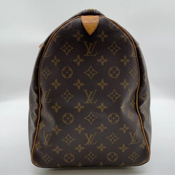 Authentic Louis Vuitton Monogram keepall 50 M41426 Boston Bag - Picture 8 of 11